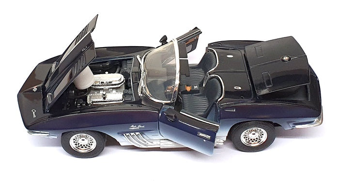 Motor Max 1/18 Scale 25625P - 1961 Chevrolet Corvette Mako Shark - Dk. Blue
