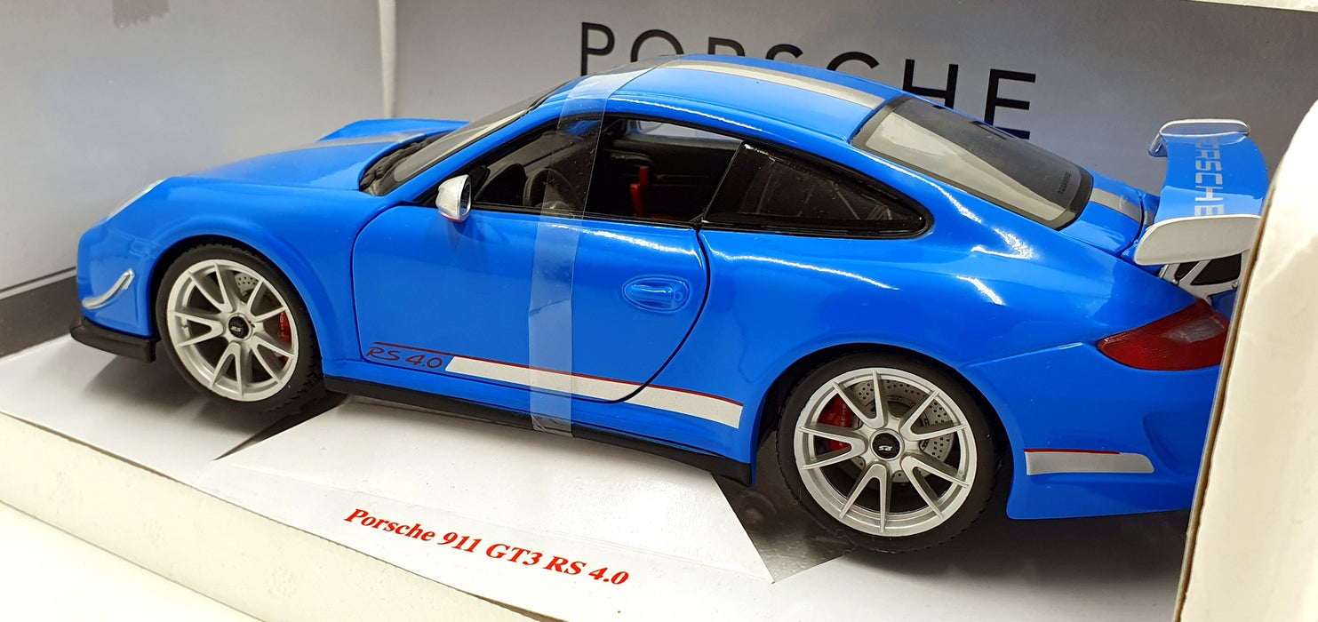 Burago 1/18 Scale Diecast 18-11036 - Porsche 911 GT3 RS 4.0 - Blue