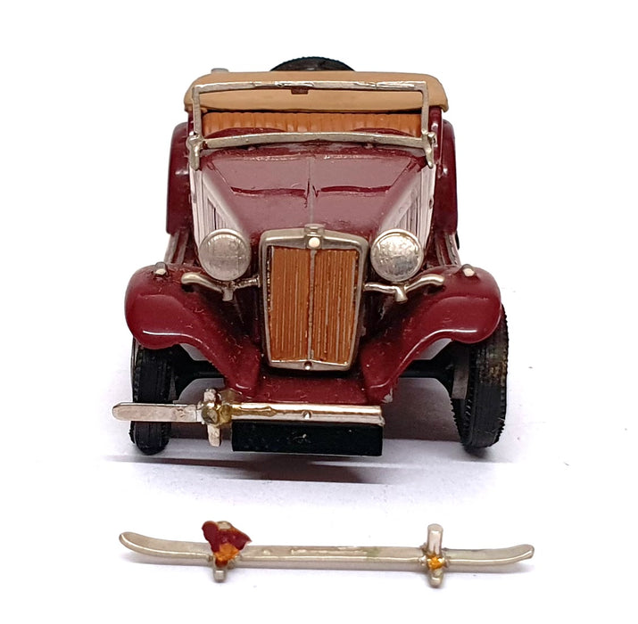 Abingdon Classics 1/43 Scale No. 7 - 1953 MG TD (W/W) - Red