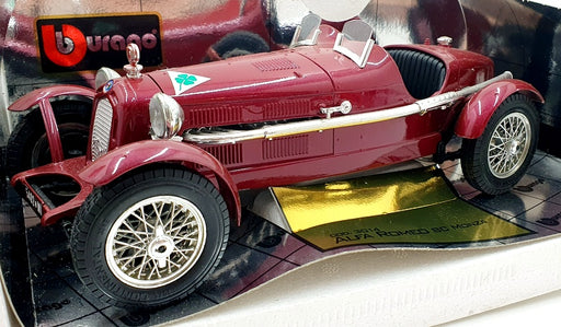 Burago 1/18 Scale Diecast 3014 - Alfa Romeo 8C Monza 1931 - Maroon