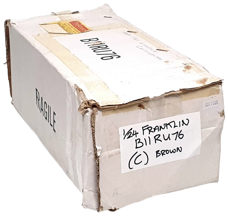 Franklin Mint 1/24 Scale B11RU76 - 1941 Lincoln Continental - Brown