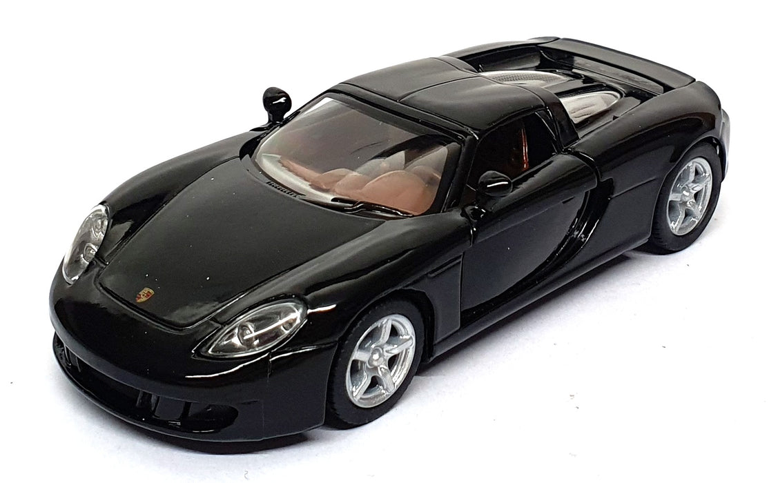 Kinsmart 1/32 Scale Pull Back & Go TY1239 - Porsche Carrera - Black/Brown