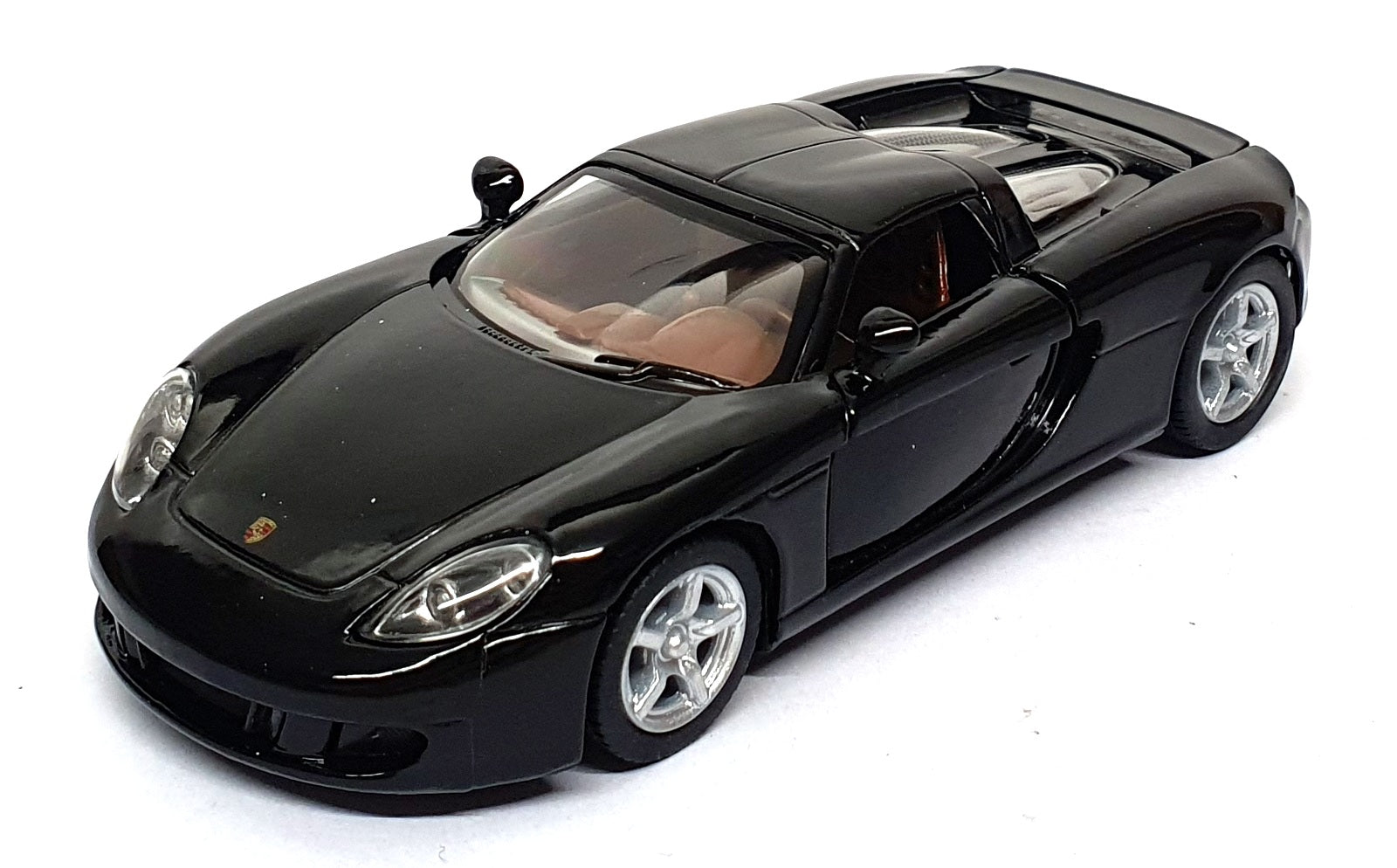 Kinsmart 1/32 Scale Pull Back & Go TY1239 - Porsche Carrera - Black/Brown