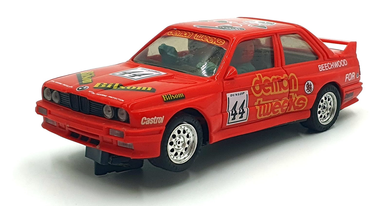 Scalextric 1/32 Scale Slotcar C409 - BMW M3 #44 - Red