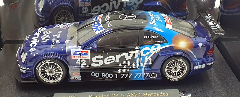 Maisto 1/18 Scale 38888 - 2001 Mercedes Benz CLK-DTM #42 Service 24