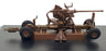 Oxford Diecast 1/76 Scale 76BF001 - Brown 40mm Bofors Gun