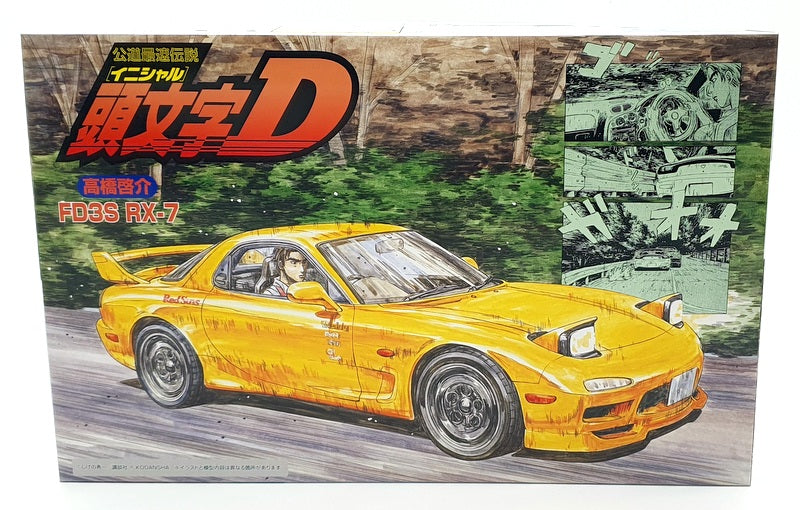Fujimi 1/24 Scale Unbuilt Kit 183688 - Initial D Mazda FD3S RX-7 