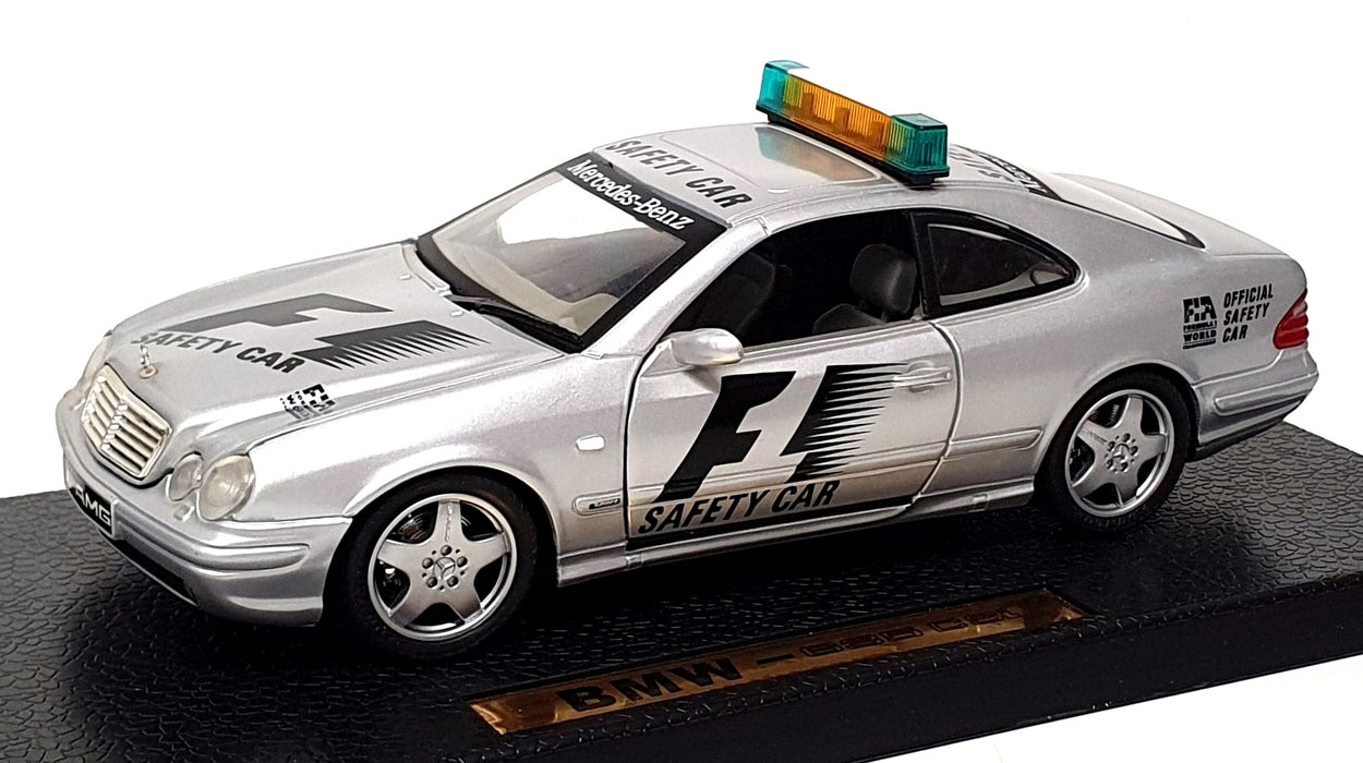 Anson 1/18 Scale 30369 - Mercedes Benz CLK AMG F1 Safety Car - Silver