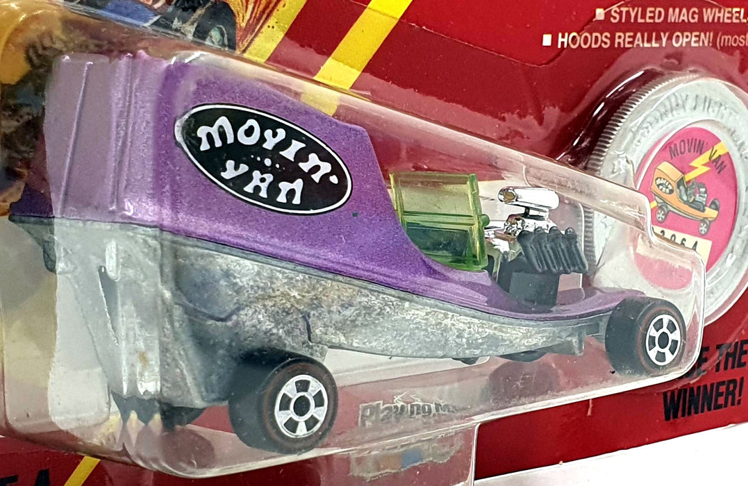 Johnny Lightning 1/64 Scale 100-120 - The Challengers Movin' Van - Purple