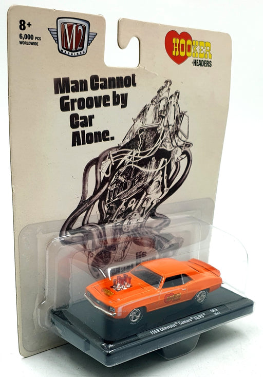 Castline M2 Machines 1/64 Scale R69 - 1969 Chevrolet Camaro SS/RS - Orange