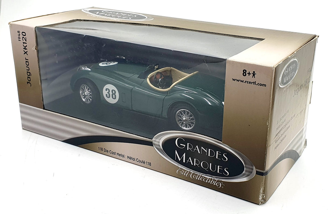 Ertl 1/18 Scale Diecast 33629 - Jaguar XK120 1948 Racing Green