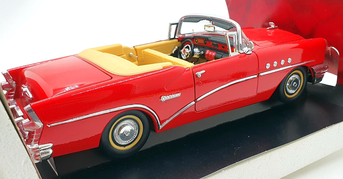 Mira 1/18 Scale Diecast 6134 - 1955 Buick Century - Red
