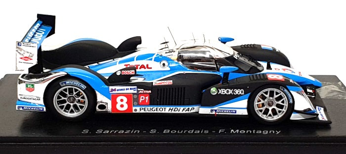 Spark 1/43 Scale S1289 - Peugeot 908 Hdi FAP #8 2nd Le Mans 2009