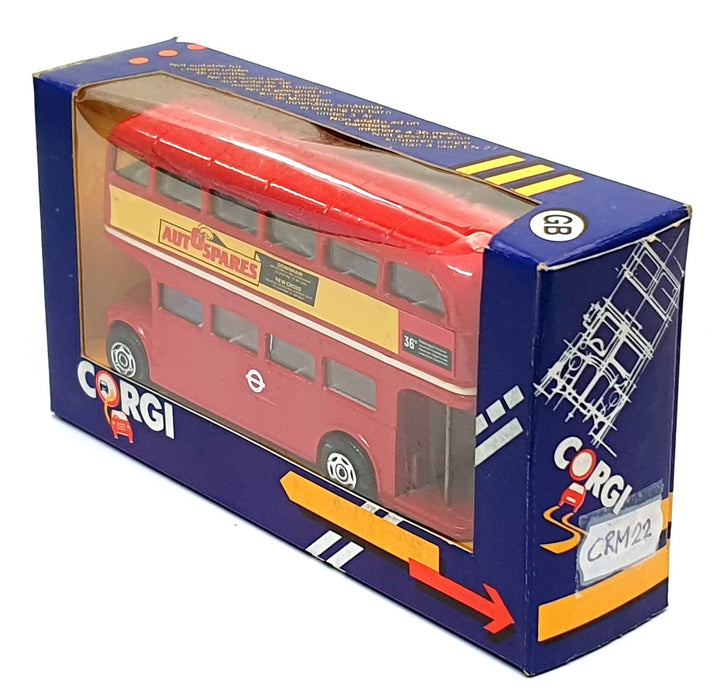 Corgi 12cm Long Diecast CRM22 - AEC Routemaster London Bus Rt. 36B - Red
