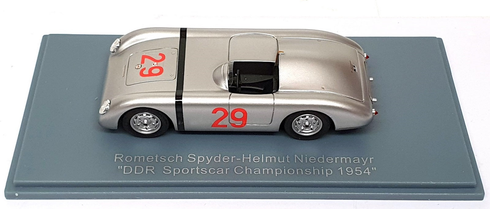 Neo 1/43 Scale 46396 Rometsch Spyder #29 DDR Sportscar C/ship 1954 H. Niedermayr