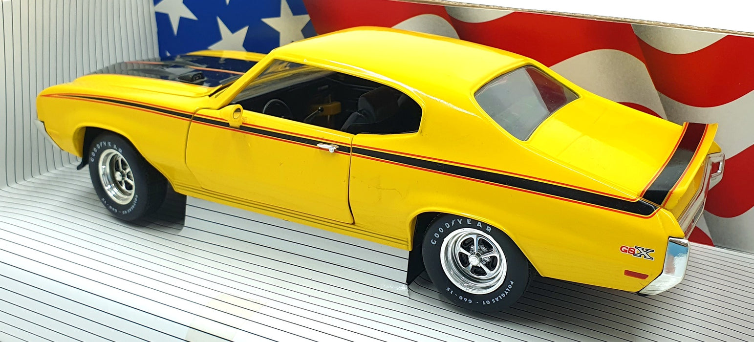 Ertl 1/18 Scale Diecast 7603 - 1970 Buick GSX - Yellow