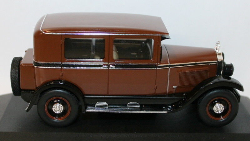 Ixo Museum 1/43 Scale MUS056 - Opel 10/40 Modell 80 1928 - Brown