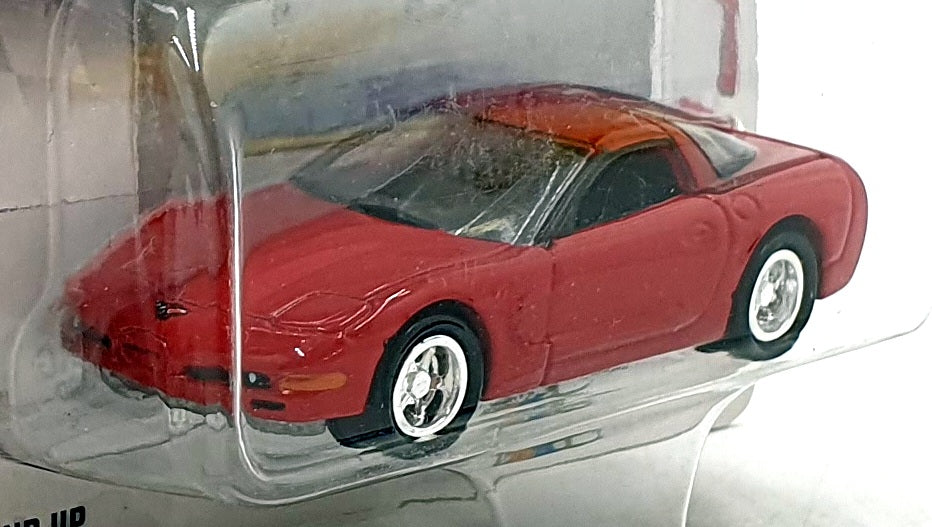 Johnny Lightning 1/64 Scale 992-01 - 1997 Corvette - Red