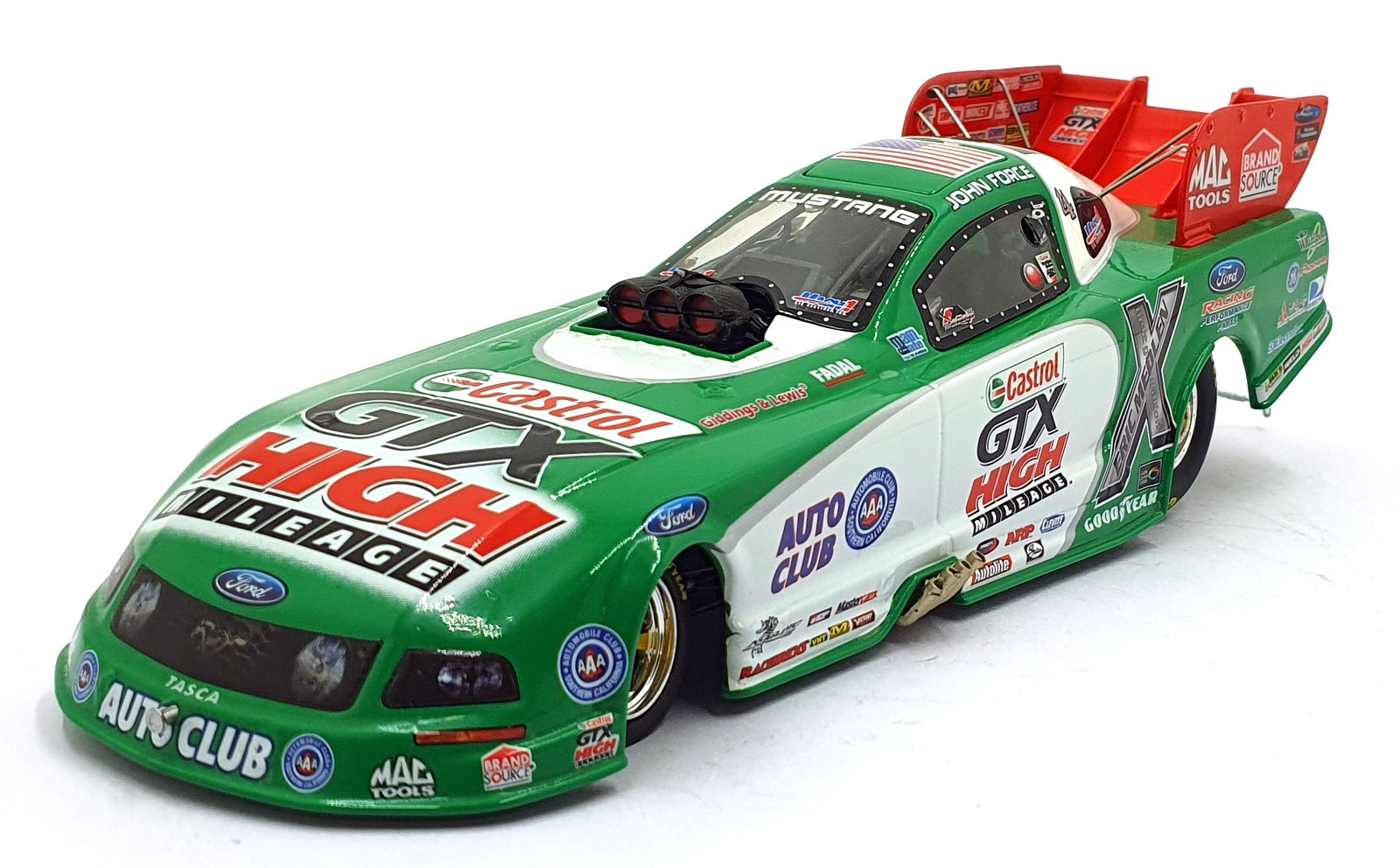 Motorsports Authentics 1/24 Scale AJF7821CSJF - 2007 Mustang Funny Car - Force