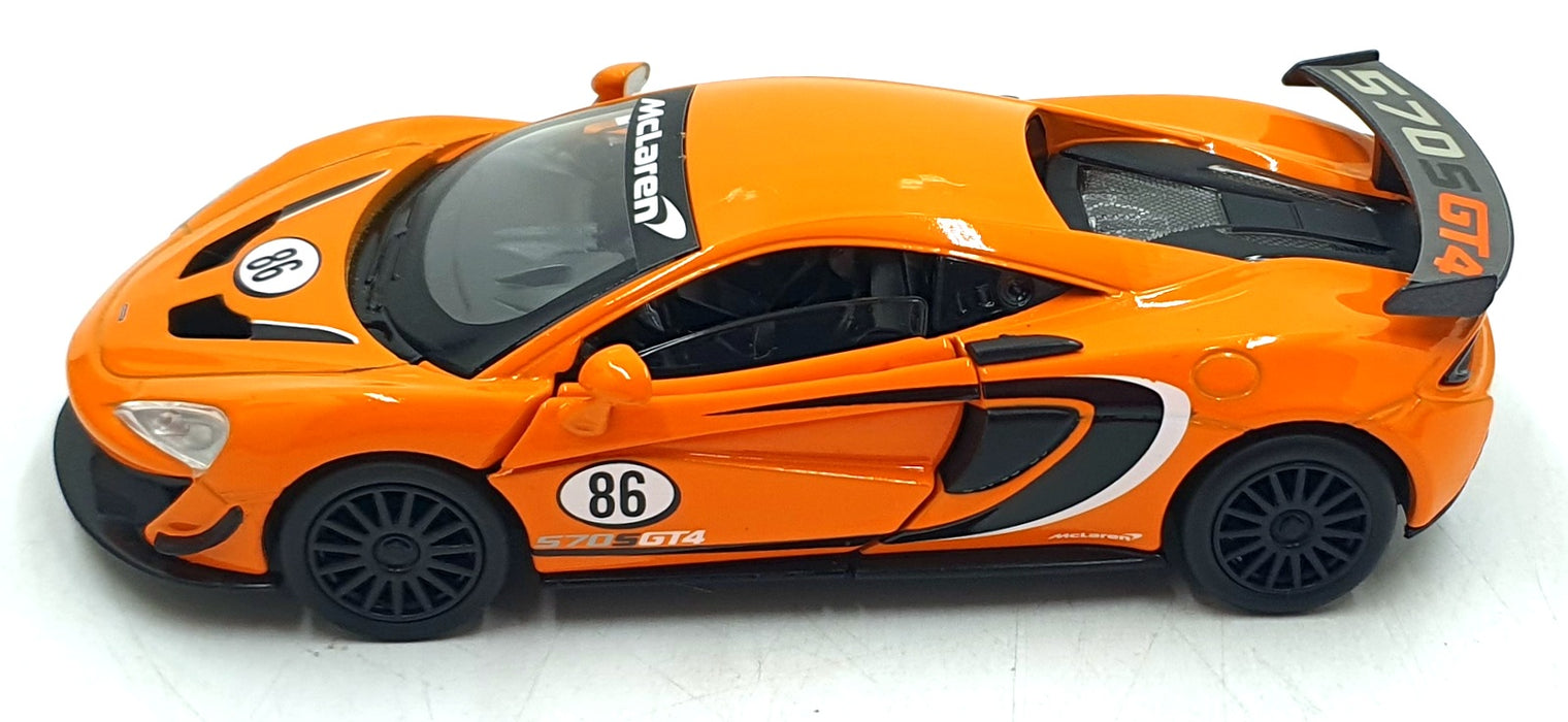 Tayumo 1/32 Pull Back & Go 32130011 - McLaren 570S GT4 LHD - Orange
