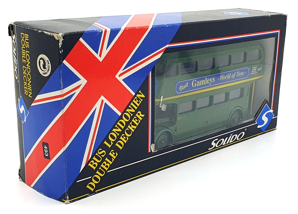 Solido 1/50 Scale Diecast 493 - Routemaster Double Decker RT Bus - Gramleys