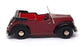 Western Models 1/43 Scale WMS102TT - 1938 Morris 8 Series E Tourer - Dk. Red