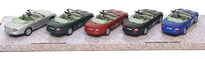 Cararama 1/43 Scale Diecast 255 - 5x Piece Jaguar XK8 Set