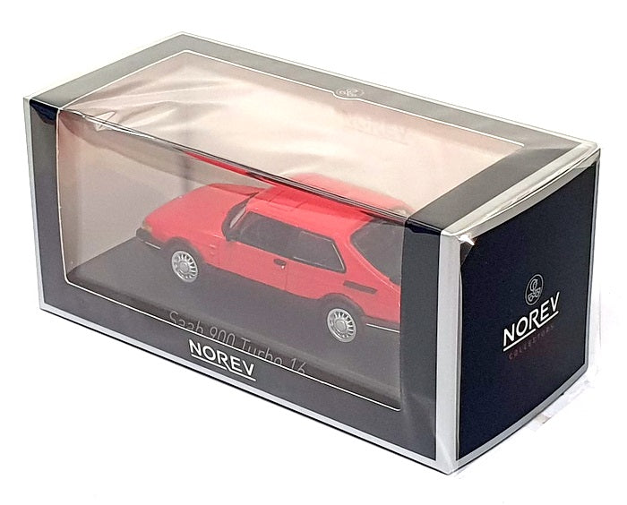 Norev 1/43 Scale Diecast 810035 - 1992 Saab 900 Turbo 16 - Red
