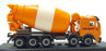 Cararama 1/60 Scale 100005I - Mercedes-Benz Construction Truck - Orange