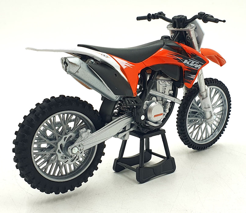 NewRay 1/12 Scale 44093 - KTM 350 SX-F Motorbike - Orange/Black