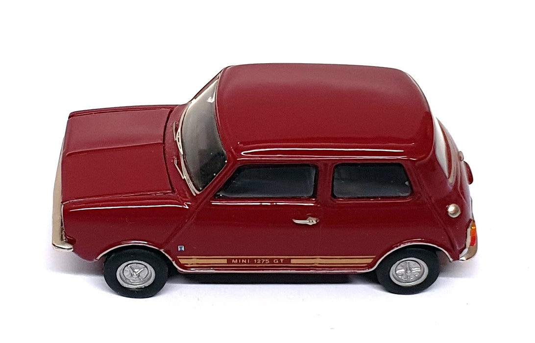 Abbey Classics 1/43 Scale AC03 - Mini Clubman 1275GT - Maroon/Gold Stripes
