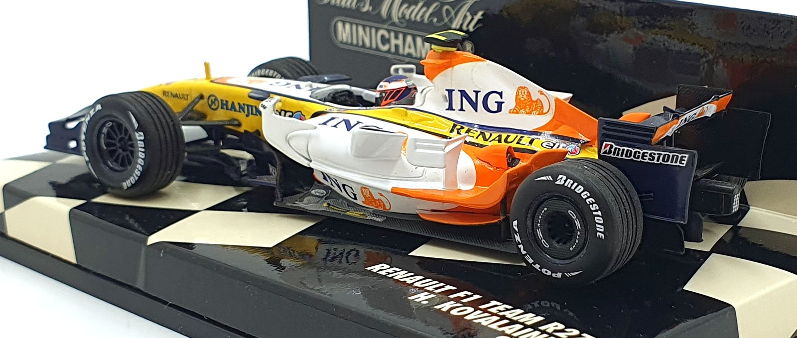 Minichamps 1/43 Scale 400 070004 - F1 Renault Team R27 #4 2007 - Kovalainen