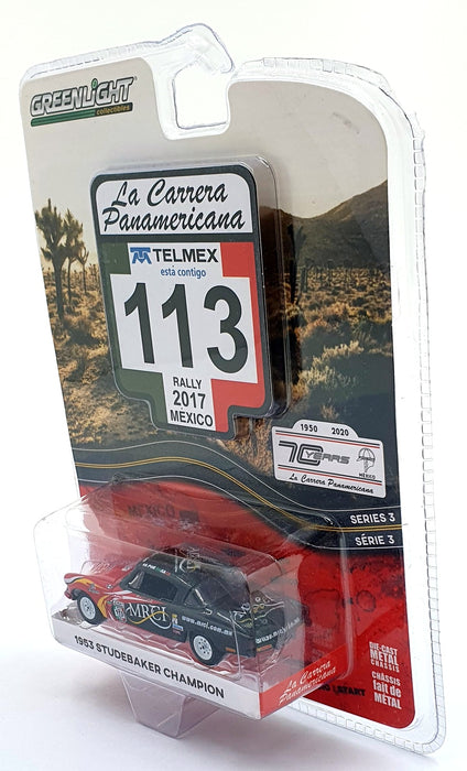 Greenlight 1/64 Scale 13280-A - 1953 Studebaker Champion #13 Mexico