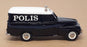 Rob Eddie 1/43 Scale RE8 - 1953 Volvo PV445 Polis Police Van - Black/White