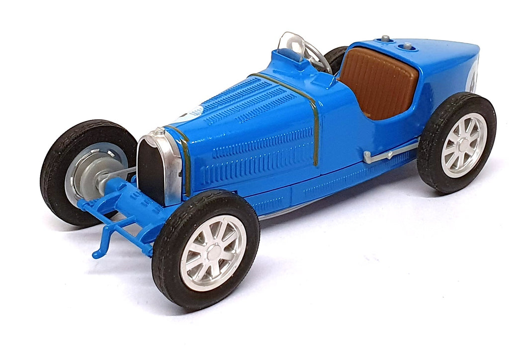 Matchbox Appx 10cm Long Y-11 - 1932 Bugatti Type 51 GP Race Car - Blue