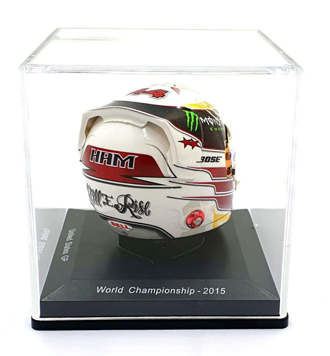 Spark Model 1/5 Scale 5HF170 - F1 Helmet Mercedes AMG Lewis Hamilton WC 2015 US