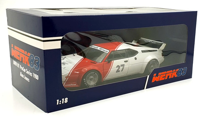 Werk83 1/18 Scale Diecast W1803019 - BMW M1 #27 ProCar - A.Jones