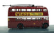 Corgi 1/76 Scale OM41414A - ROE Trolleybus Doncaster Dual Destination - Dark Red