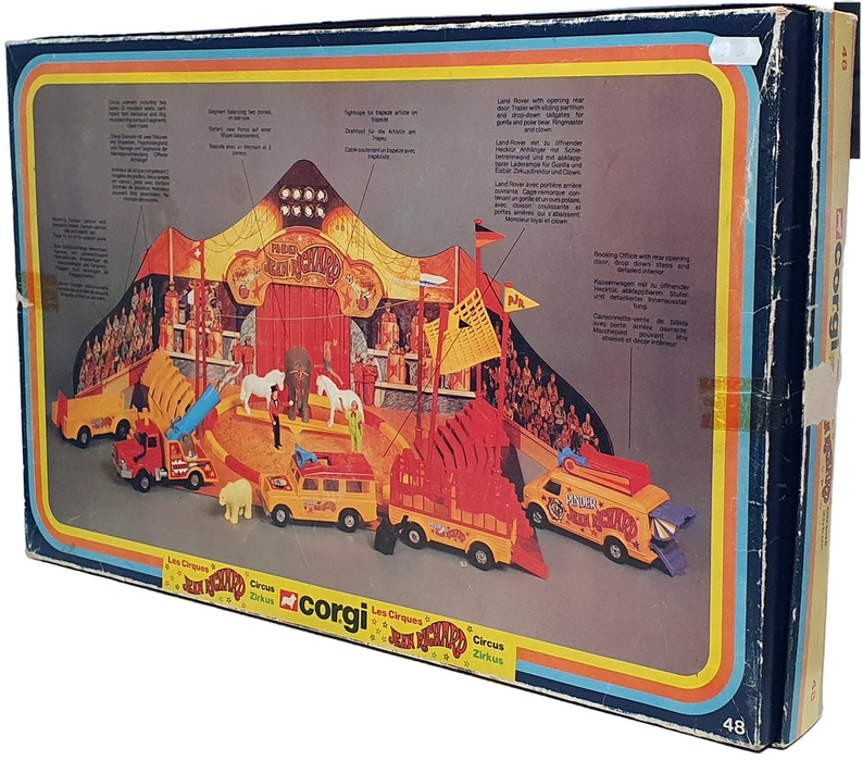 Corgi Diecast & Plastic  Gift Set No. 48 - Jean Richard Circus