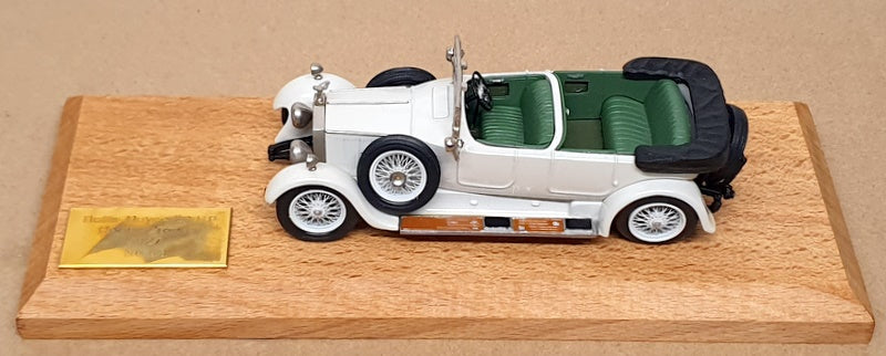 Top Marques 1/43 Scale RR9 - 1927 Rolls Royce 20hp Tourer By Hooper - Pale Ivory