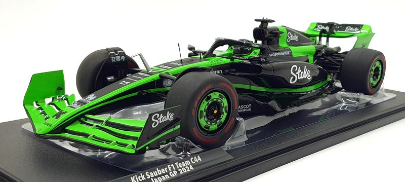 Solido 1/18 Scale Diecast S1814102 - Kick Sauber #77 F1 Team C44 Japan GP 2024
