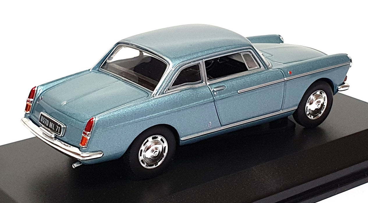 Norev 1/43 Scale Diecast 474434 - Peugeot 404 Coupe - Met. Lt. Blue