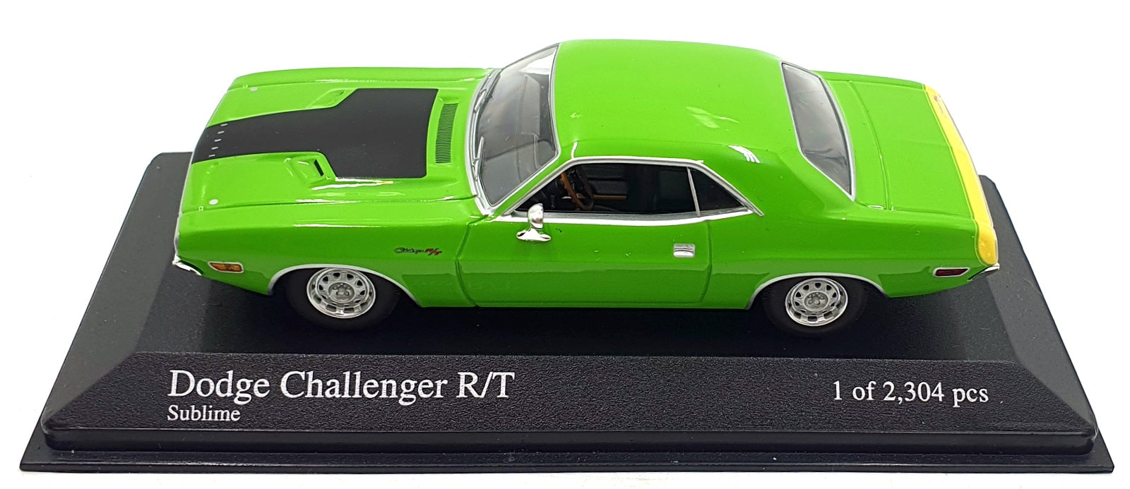 Minichamps 1/43 Scale  400 144700 - 1970 Dodge Challenger RT Sublime - Green