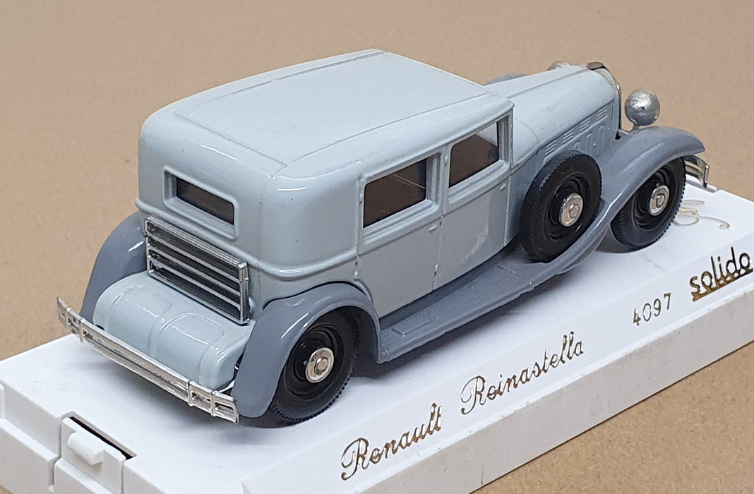 Solido 1/43 Scale 4097 - 1934 Renault Reinastella RM2 - 2-Tone Grey
