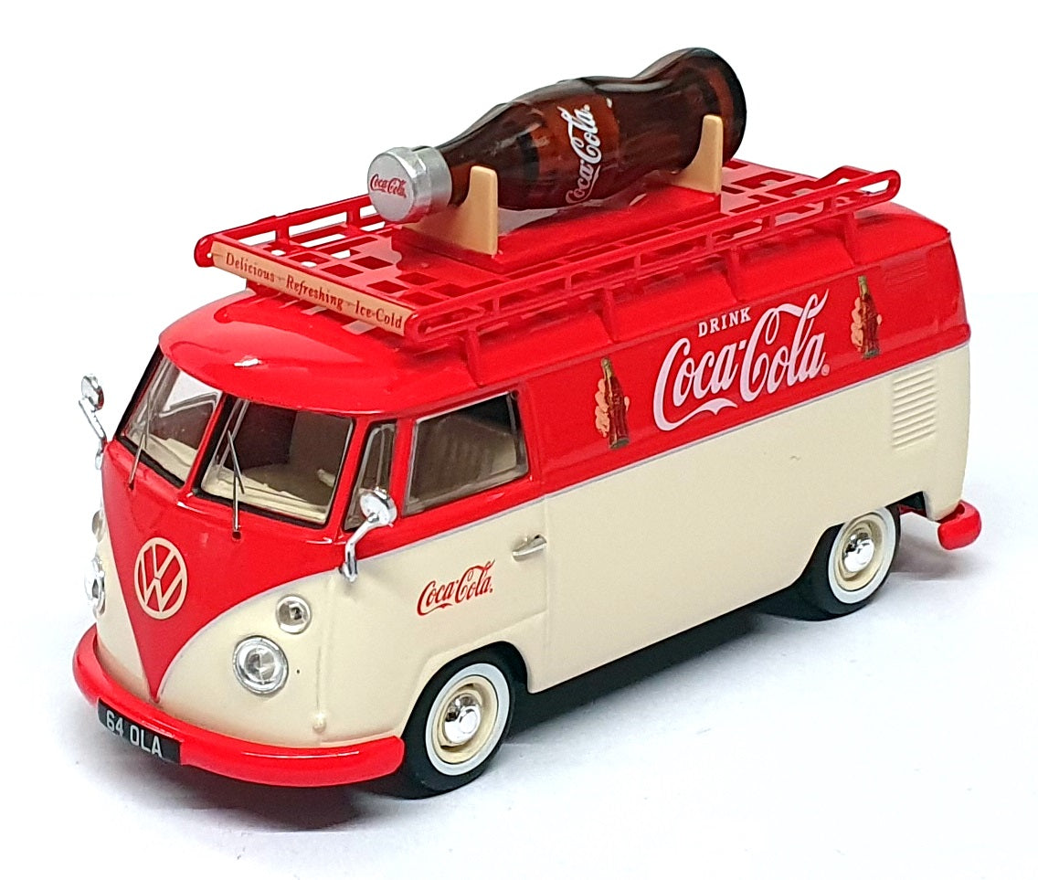 Corgi 1/43 Scale CC02740 - VW Type 2 T1 Campervan Coca-Cola - Red/Cream ...
