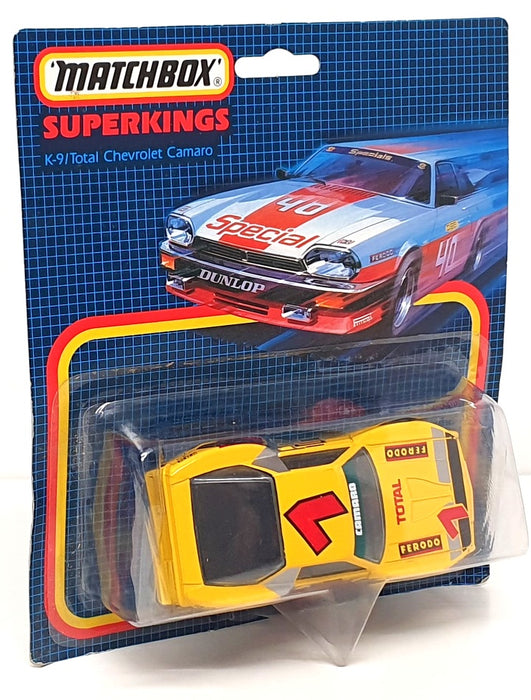 Matchbox Superkings 12cm Long Diecast K-9 - Total Chevrolet Camaro