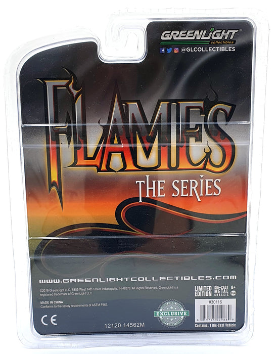 Greenlight 1/64 Scale 30116 - 1954 Studebaker Champion - Black/Flame