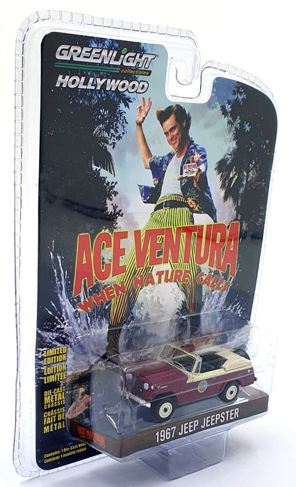 Greenlight 1/64 Scale 44880-F - 1967 Jeep Jeepster - Ace Ventura