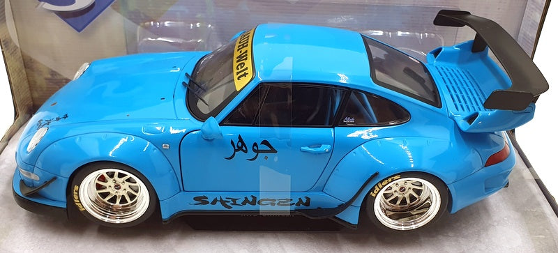 Solido 1/18 Scale S1808501 - Porsche RWB Body Kit Shingen 2018 - Blue