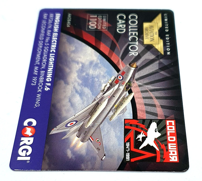 Corgi 1/48 Scale AA28404 - English Electric Lightning F.6 XR26/N RAF #5 Squadron